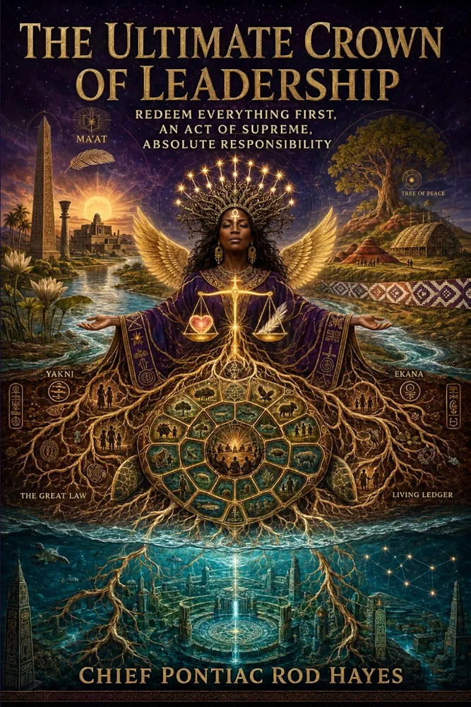 The Ultimate Crown of Leadership, book cover by Chief Pontiac Rod Hayes